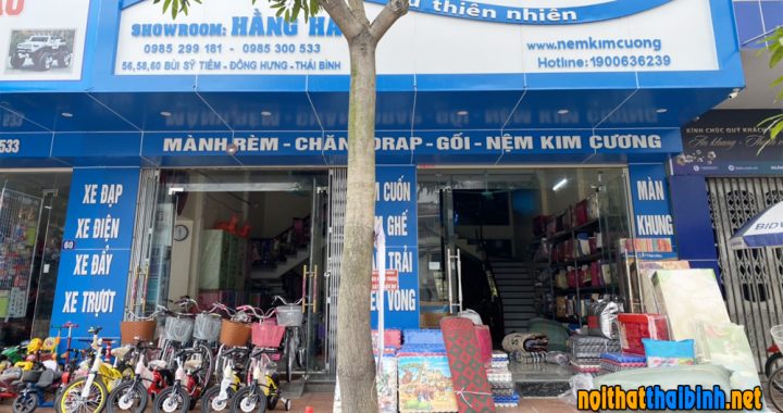 Cửa hàng chăn ga gối đệm Hằng Hà ở Đông Hưng, Thái Bình