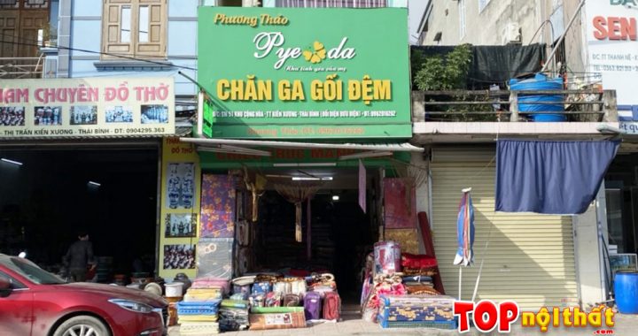 Cửa hàng chăn ga gối đệm Phương Thảo ở Kiến Xương, Thái Bình