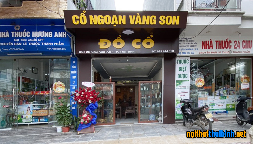 Cửa hàng đồ cổ Cổ Ngoạn Vàng Son tại Tp Thái Bình