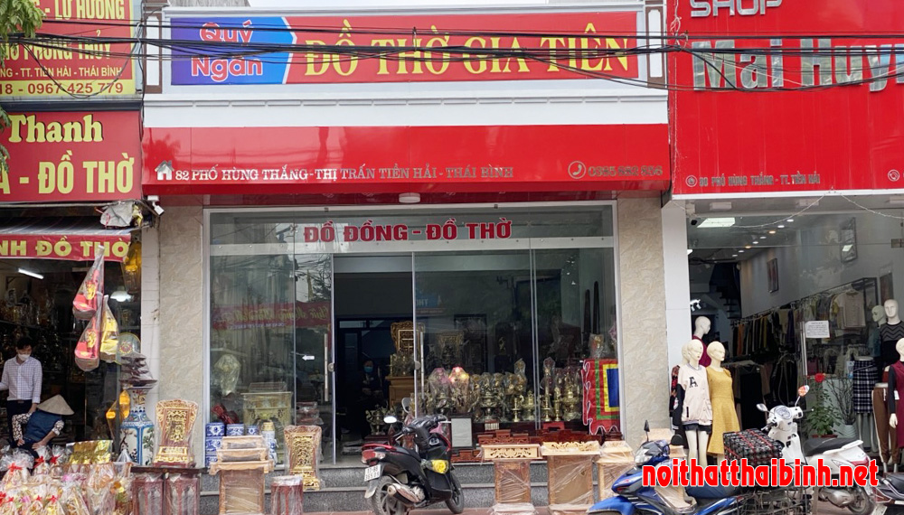 Cửa hàng đồ thờ Quý Ngân ở Tiền Hải, Thái Bình