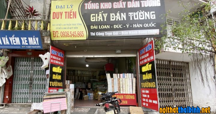 Cửa hàng giấy dán tường Duy Tiến ở Tp Thái Bình