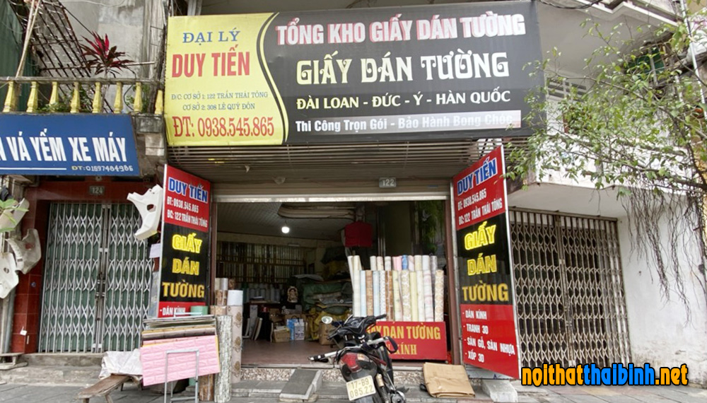 Cửa hàng giấy dán tường Duy Tiến ở Tp Thái Bình
