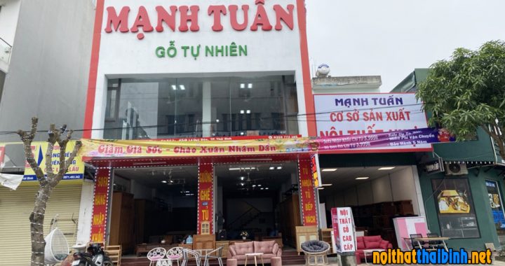 Cửa hàng nội thất Mạnh Tuấn tại 450 Lê Quý Đôn, Tp Thái Bình