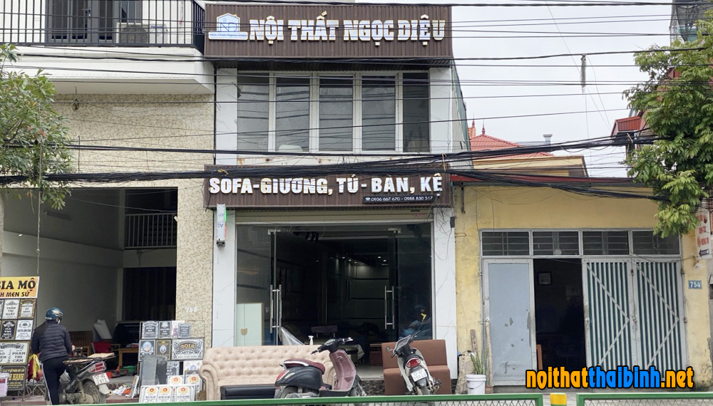 Cửa hàng nội thất sofa Ngọc Diệu ở Lý Bôn, Tp Thái Bình
