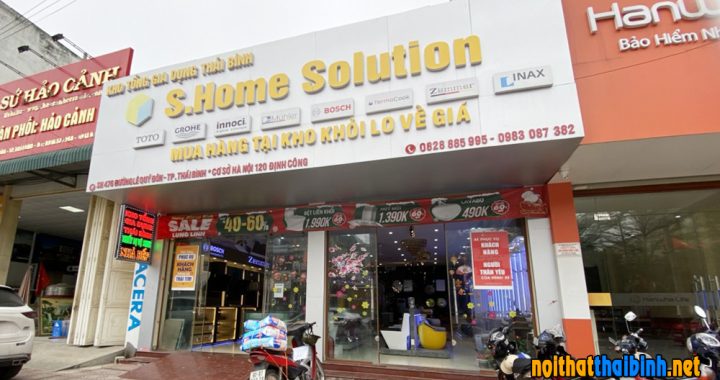 Cửa hàng thiết bị vệ sinh gia dụng S.Home Solution tại Tp Thái Bình