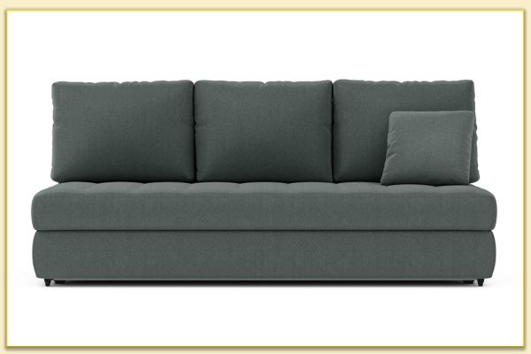 Hình ảnh Ghế sofa văng nỉ 3 chỗ ngồi không tay vịn Softop-1151