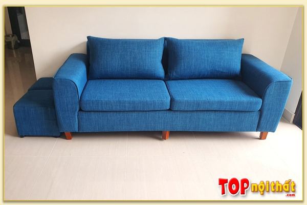 Hình ảnh Mẫu ghế sofa văng đẹp kê phòng khách nhà chung cư SofTop-3520