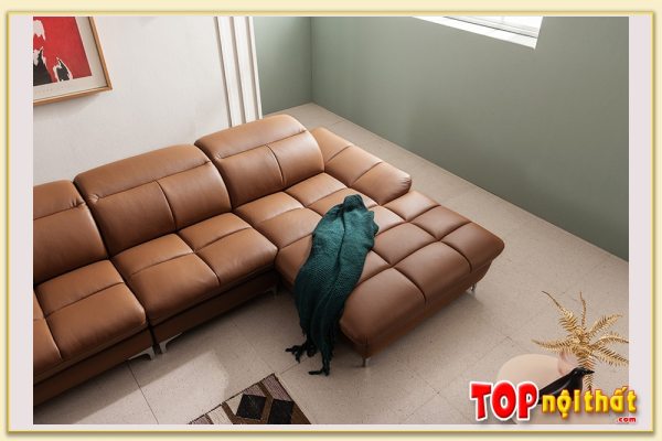 Hình ảnh Phần L mẫu ghế sofa góc đẹp SofTop-0868
