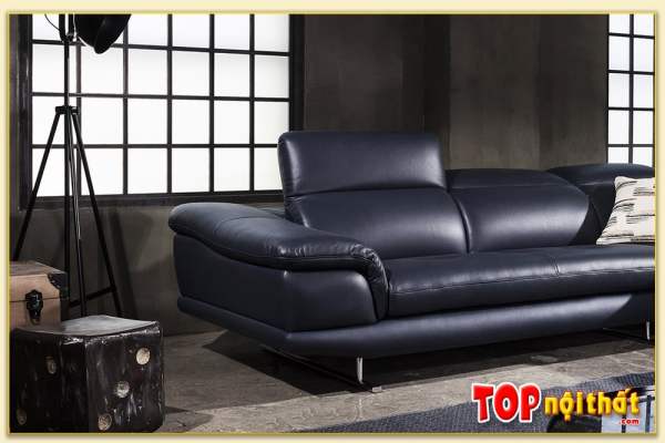 Hình ảnh Phần tay ghế mẫu sofa góc đẹp SofTop-0881