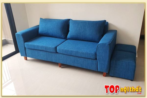 Hình ảnh Sofa văng nỉ 2 chỗ kê phòng khách nhà chung cư SofTop-3520
