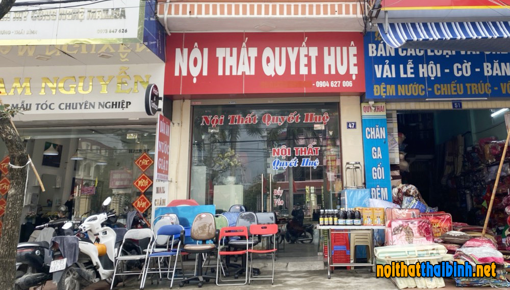 Cửa hàng nội thất Quyết Huệ ở Đông Hưng, Thái Bình